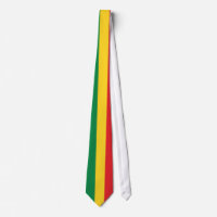 Green, Gold (Yellow) and Red Colours Flag
