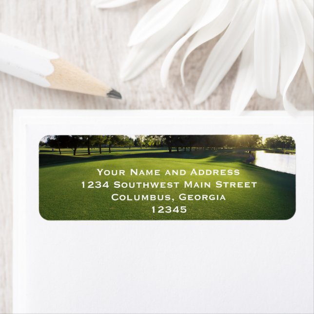 Green Golf Course at Dawn (Insitu)