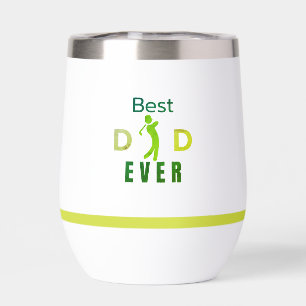 Green Golf Photo Best Dad Ever Modern Fathers Day