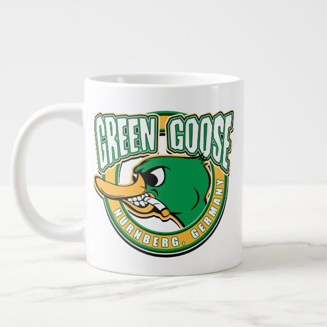 Green Goose Nurnberg 20oz Large Coffee Mug (Left)