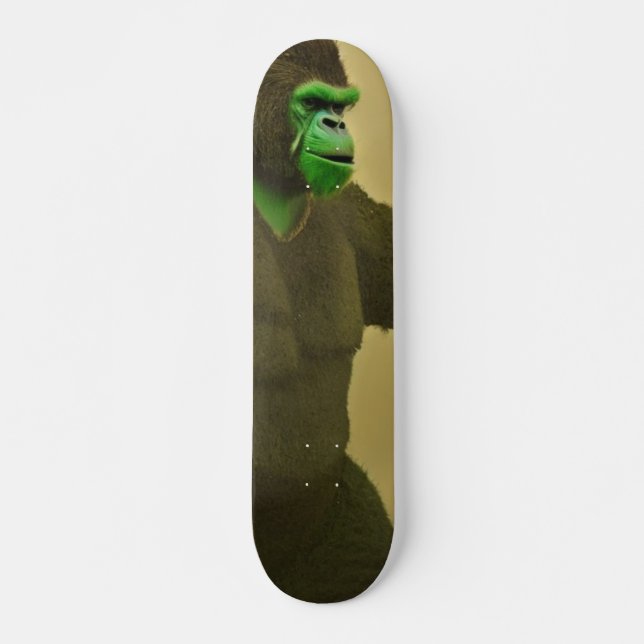 Green Gorilla Skateboard (Front)