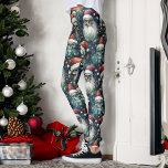 Green Gothic Christmas Skulls Santa Hats Gothmas Leggings<br><div class="desc">Gothic Christmas Skulls in Santa Hats Green Baubles Leggings | Festive Yoga Wear Celebrate this holiday season with our Gothic Christmas Skulls in Santa Hats Green Baubles Leggings, perfect for yoga sessions and festive workouts. Skilfully blending gothic and alternative styles with traditional holiday vibes, these leggings infuse creativity into your...</div>