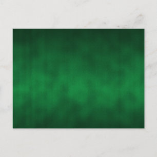 Green Gothic Ombre Background Art Postcard
