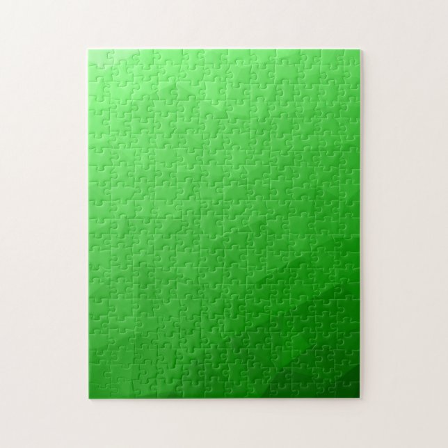 Green gradient geometric mesh pattern Triangle Jigsaw Puzzle (Vertical)