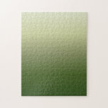 Green Gradient Minimal Design Difficult Jigsaw Puzzle<br><div class="desc">Green gradient minimal design difficult puzzle</div>