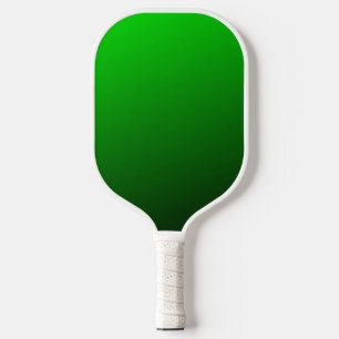 Green gradient ombre pickleball paddle