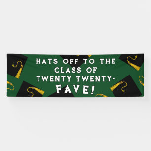 Green Graduation 2025 Banner
