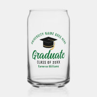 Green Graduation Personalized Graduate Name