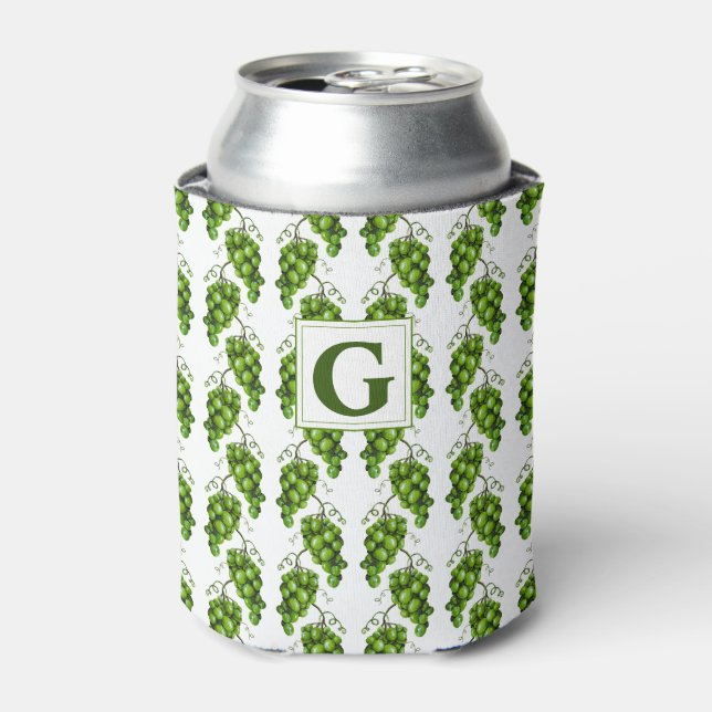 Green Grapes Can Cooler (Can Front)