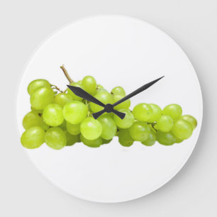 "Green grapes" design wall clocks