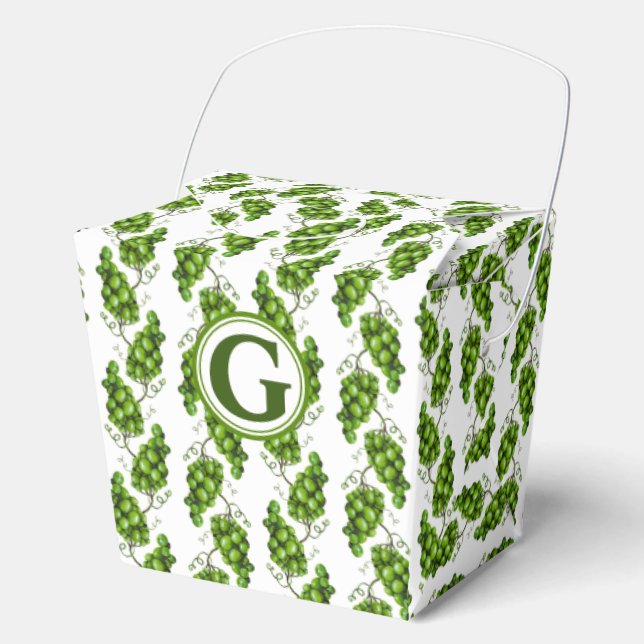 Green Grapes Favour Box (Front)