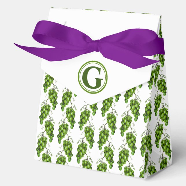 Green Grapes Favour Box (Front)