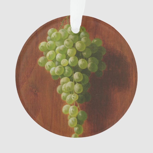 Green Grapes Ornament (Front)