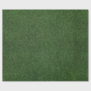 Green grass background wrapping paper