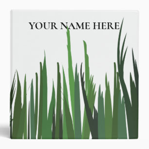 Green Grass Custom Binder