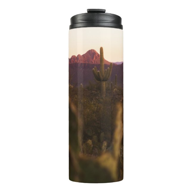 GREEN GRASS FIELD THERMAL TUMBLER (Front)