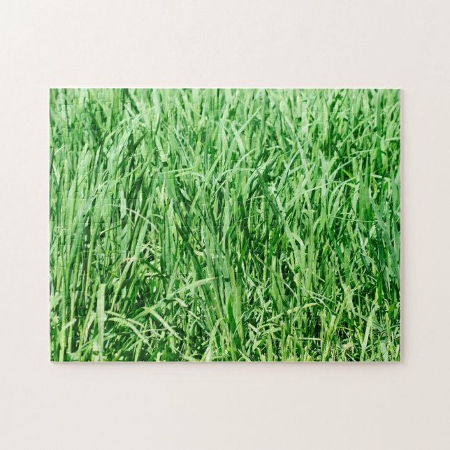 Green Grass Jigsaw Puzzle (Horizontal)