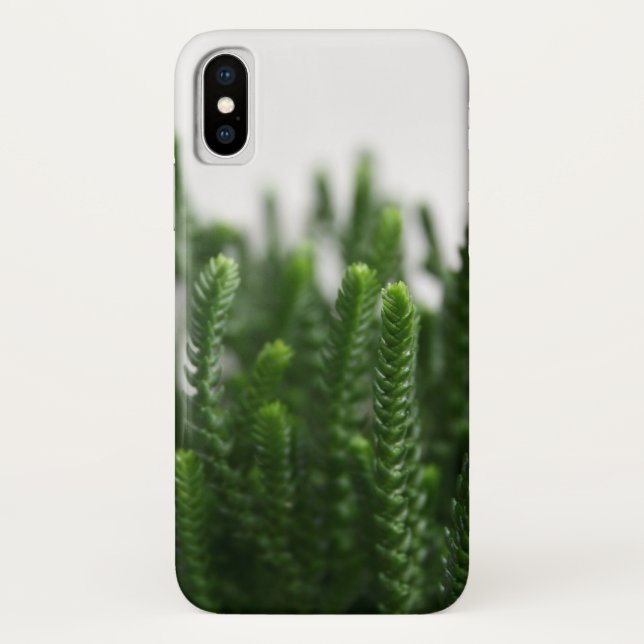 Green Grass Succulent Plant Photo Custom Case (Back)