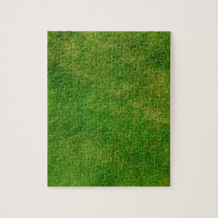 Green Grass Texture Jigsaw Puzzle