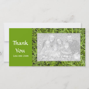 Green Grass Thank You Card