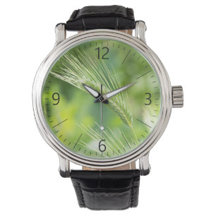 Green grass watch