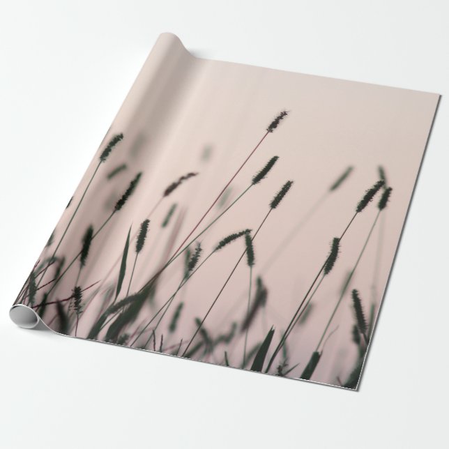 GREEN GRASS WRAPPING PAPER (Unrolled)