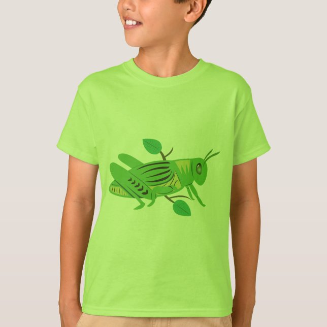 Green Grasshopper T-Shirt (Front)