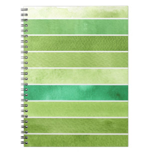 green great watercolor background - watercolor notebook