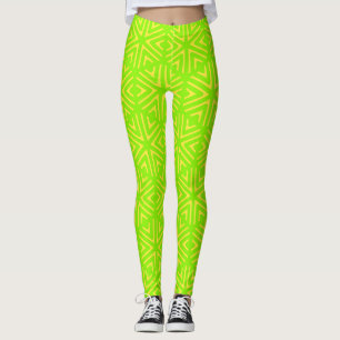Green greed leggings