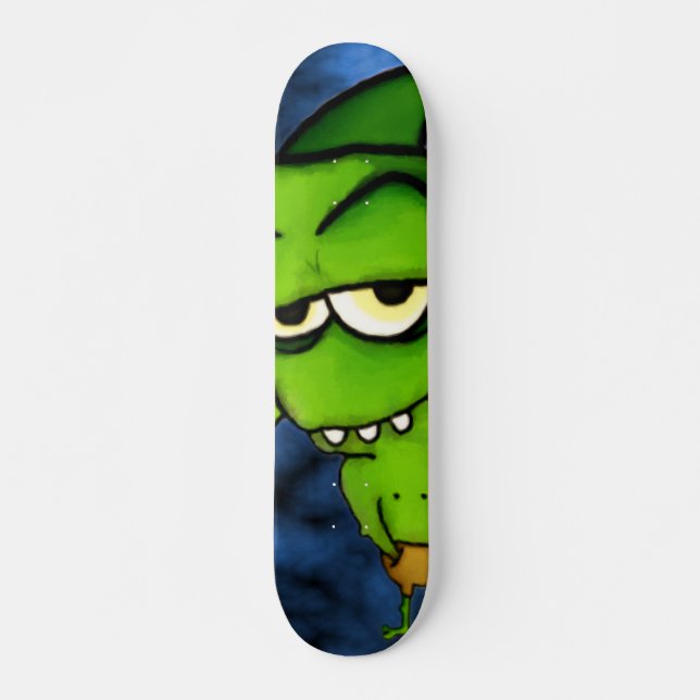 Green Gremlin Skateboard (Front)