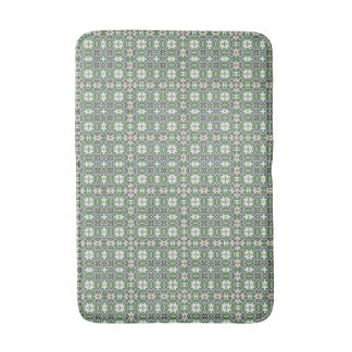 Green & Grey Modern Celtic Pattern Bath Mat