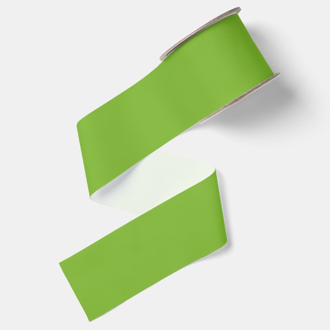 Green Grosgrain Ribbon (Front+Back)