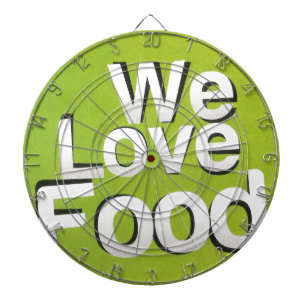 Green Grub Club: We Heart Food Design Dartboard