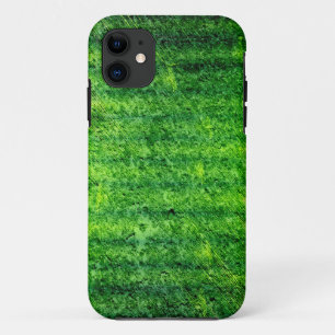 Green Grunge Background iPhone 11 Case