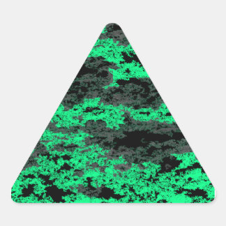 Green Grunge Clouds Stickers