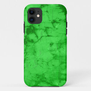 Green grunge wall background graphic design iPhone 11 case
