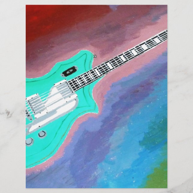 Green Guitar (Front)
