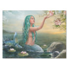 green haired mermaid