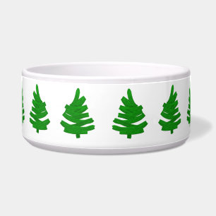 Green hand-drawn trees.
