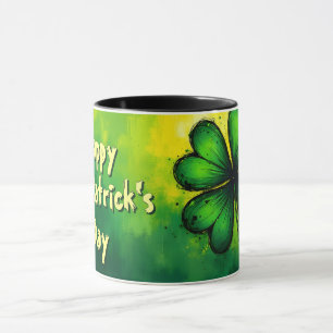 Green, Happiness & Joy - Happy St. Patrick's Day! Mug