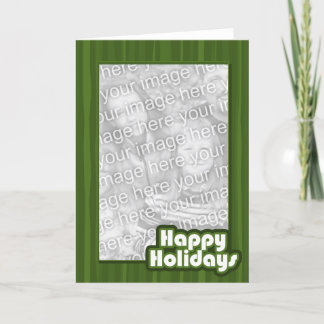 Green Happy Holidays Template