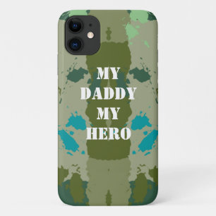 Green Harmony Abstract Pattern iPhone 11 Case