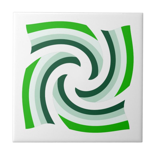 Green Harmony Tile (Front)