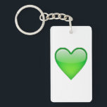Green Heart - Emoji Keychain<br><div class="desc">Green Heart - Emoji</div>