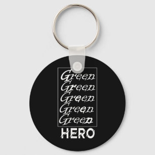 Green Hero - For Environmental Protection, For The Keychain