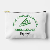 Green High School Cheerleader Personalized