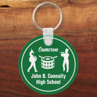 Green High School Marching Band Personalized