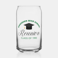 Green High School Reunion Party Custom Alumni