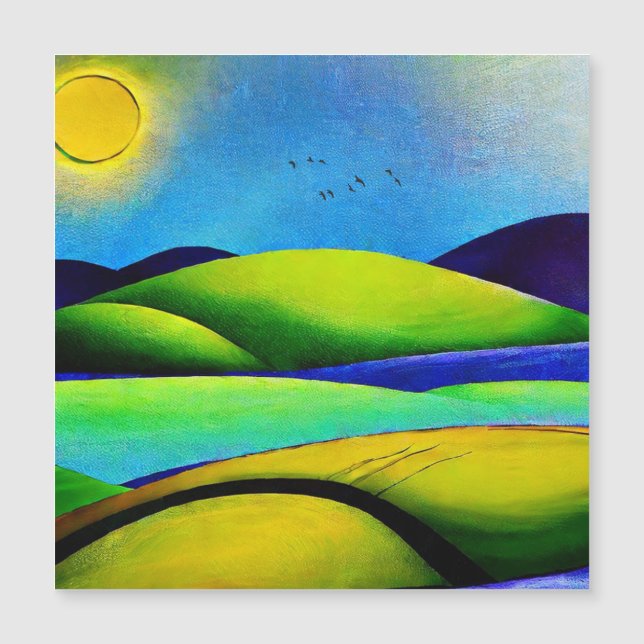 Green Hills Landscape (Front)