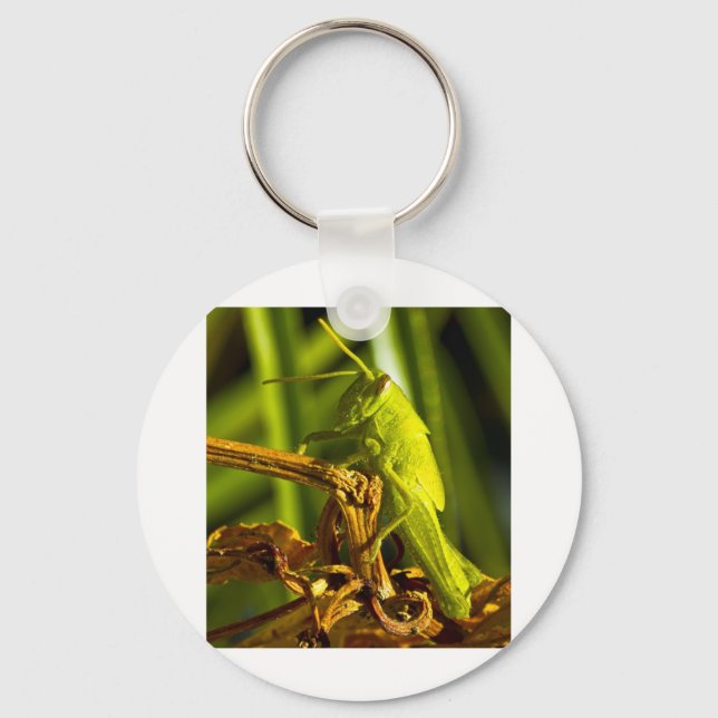 Green Hopper Keychain (Front)